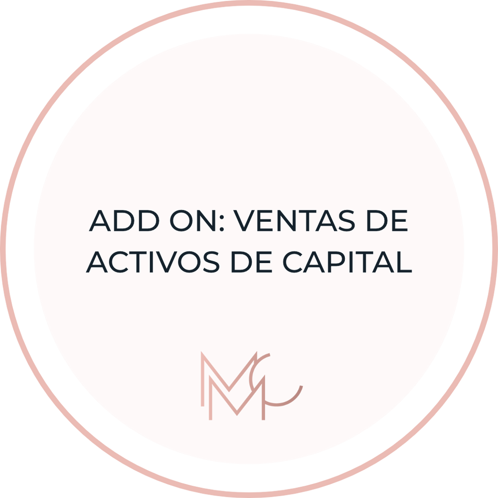 Add on: Ventas de Activos de Capital