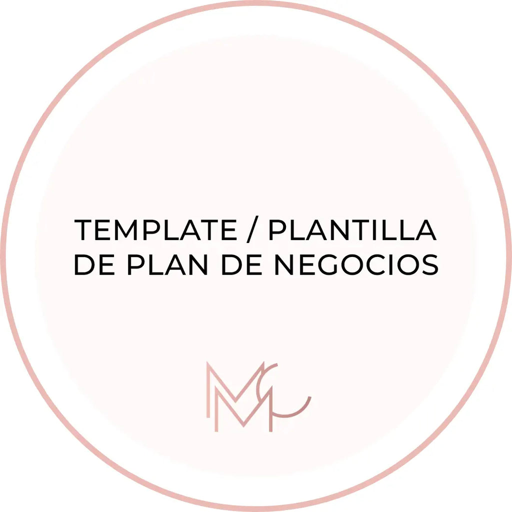 Template / Plantilla de Plan de Negocios